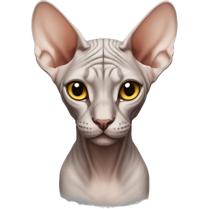 The Sphynx emoji