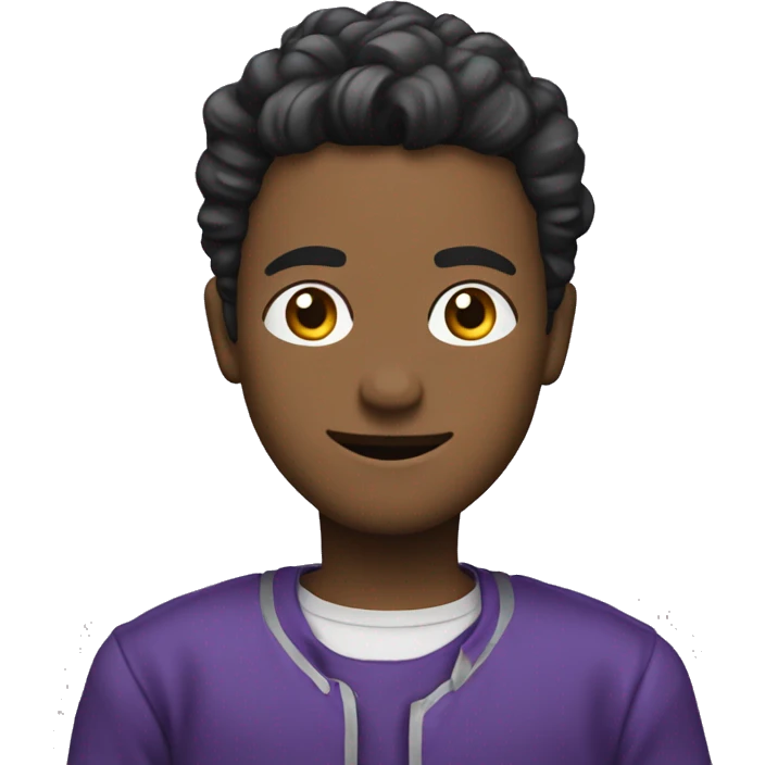Gojo soltando o roxo emoji