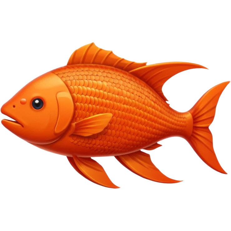 Pescado rojo emoji