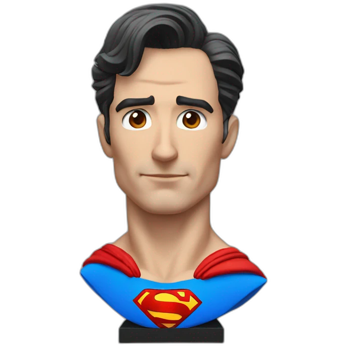 superman bust emoji
