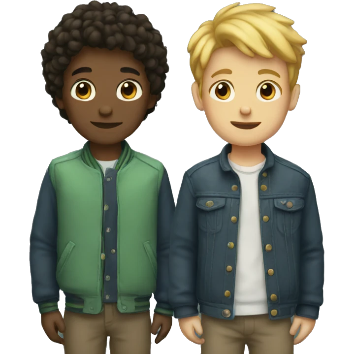 two boys  emoji
