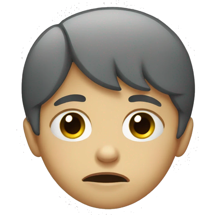 Crying kid emoji