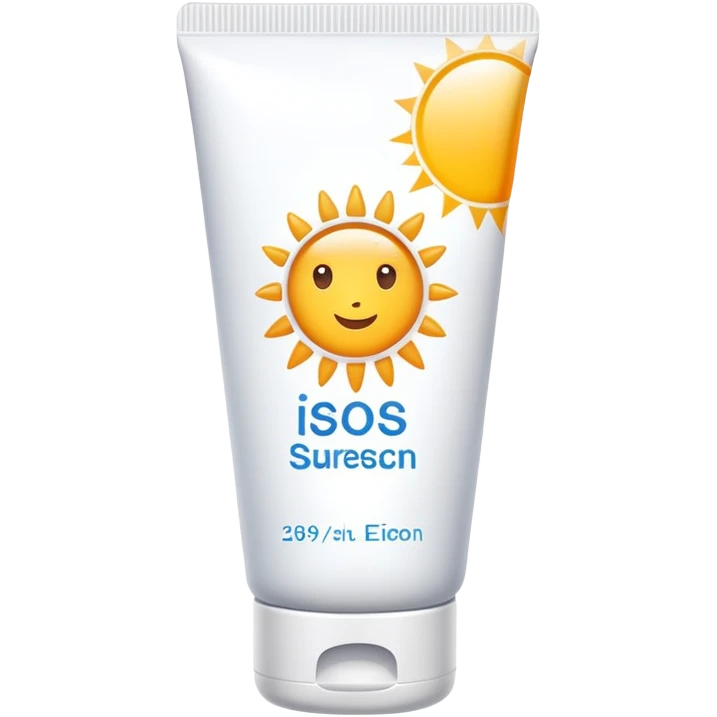 Sunscreen  emoji