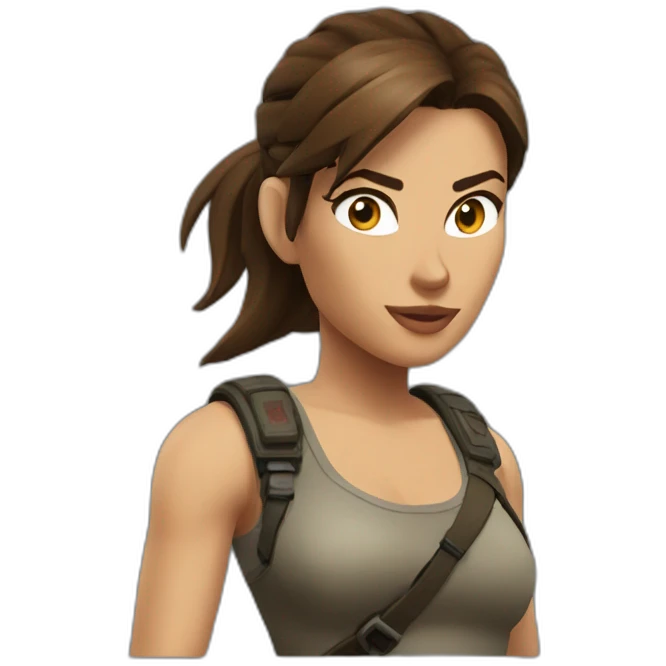 Lara Croft  emoji