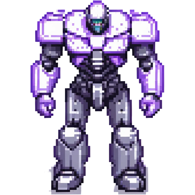 Megatron, pixel art style emoji