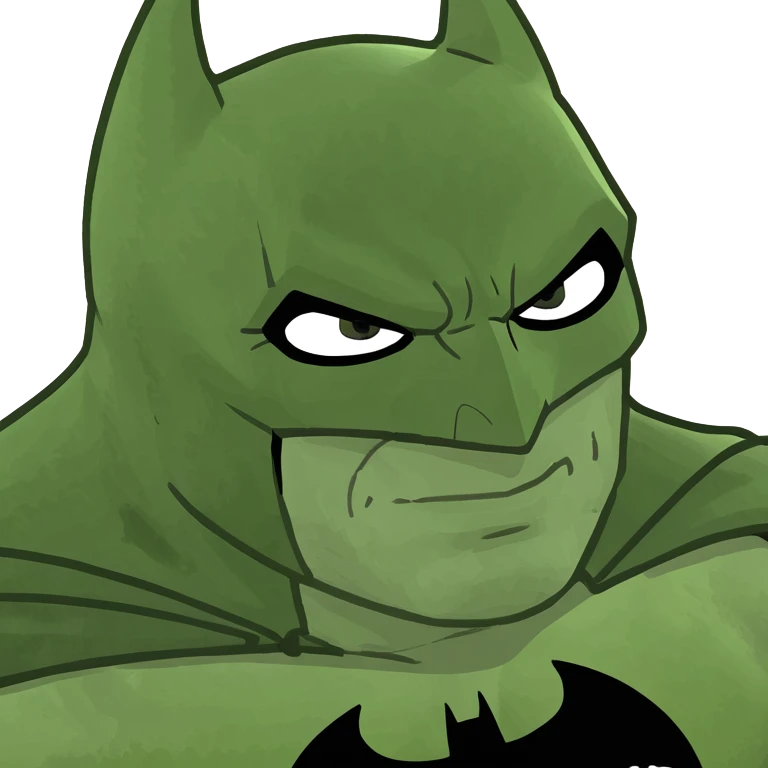 Batman logo emoji