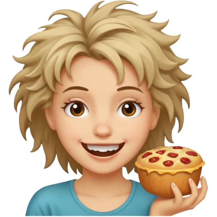 Winy hungry girl emoji