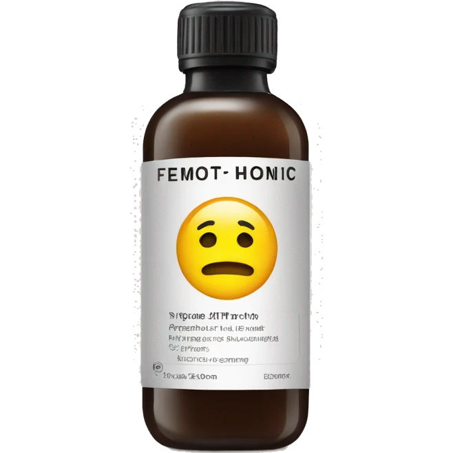 facial tonic with label emoji