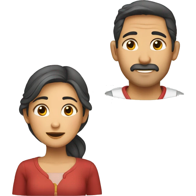 Pareja abrazados emoji