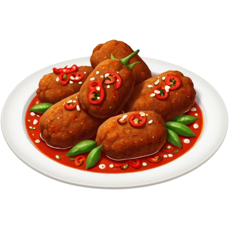 Çiğköfte  emoji