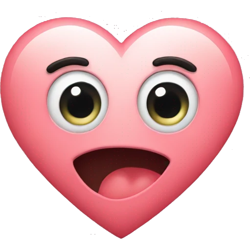 heart with eyes emoji