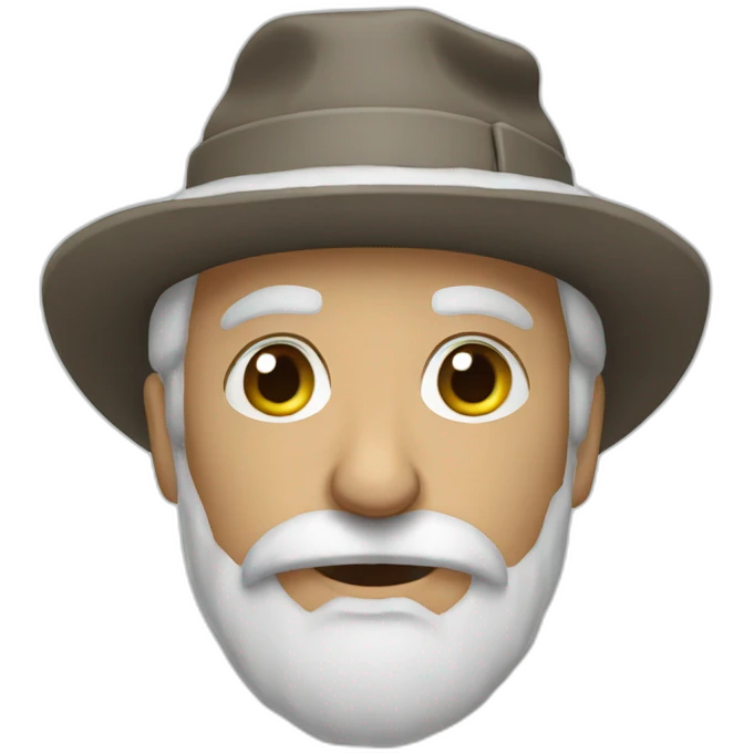Old man winter emoji