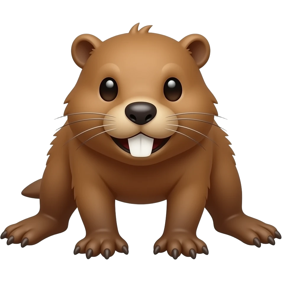 Beaver emoji
