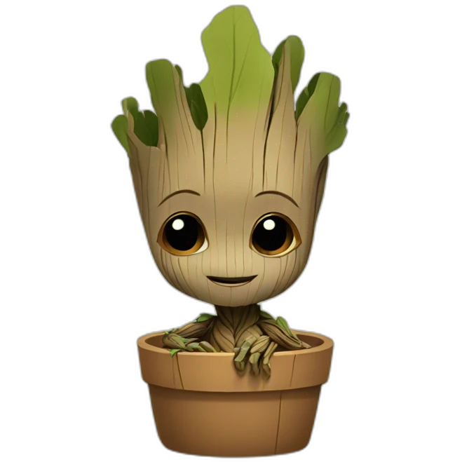 Baby groot emoji