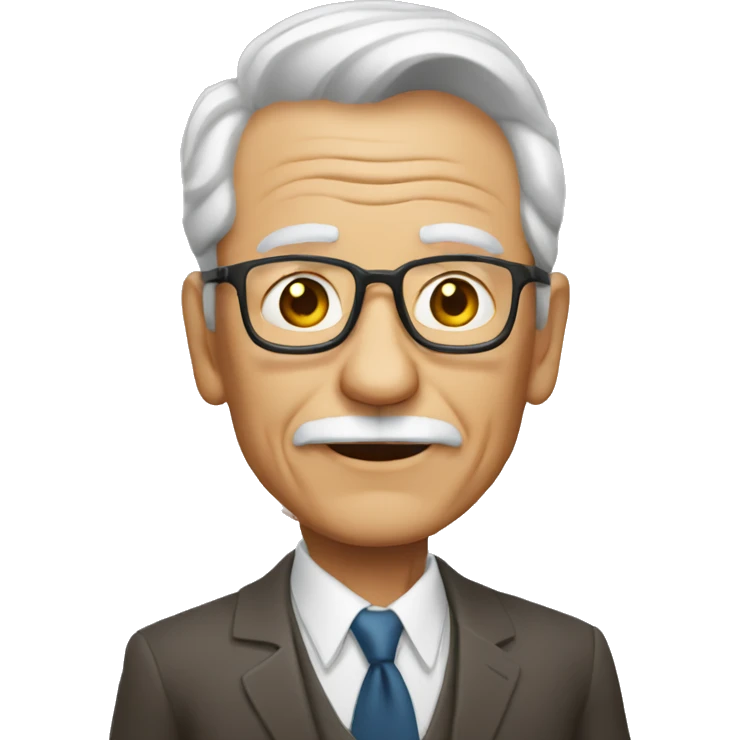 un abuelo millonario emoji