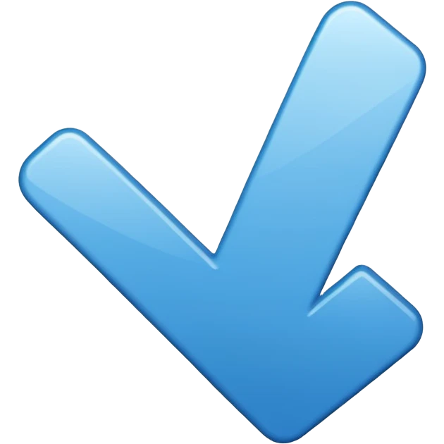 Centang biru emoji
