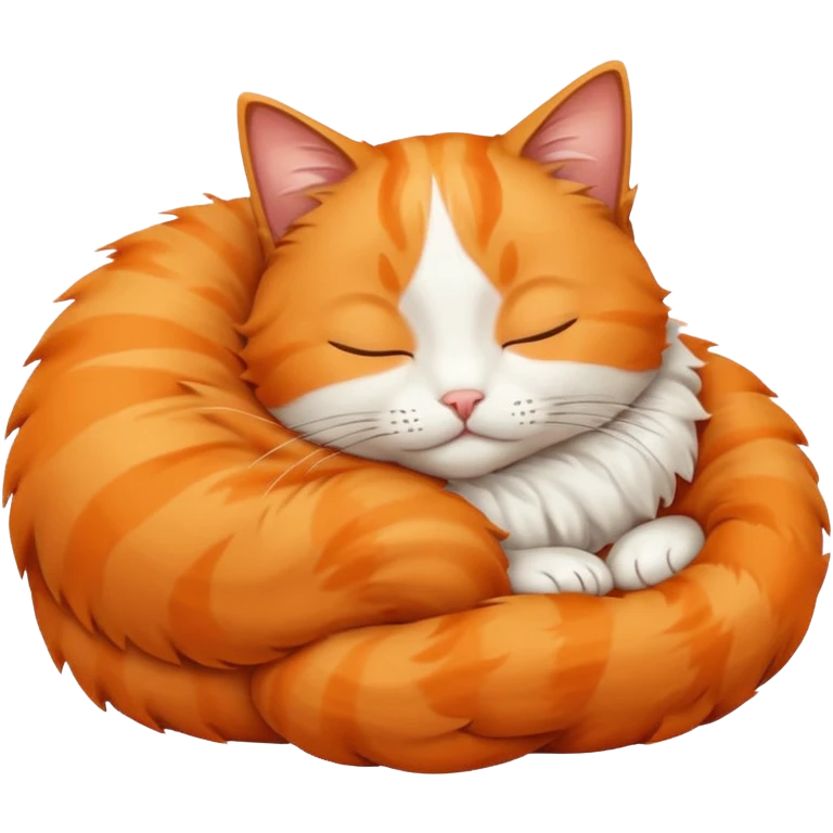 sleeping cat emoji