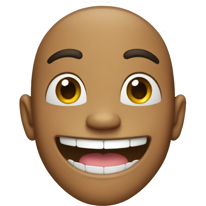 crazy fuckin huge smile emoji