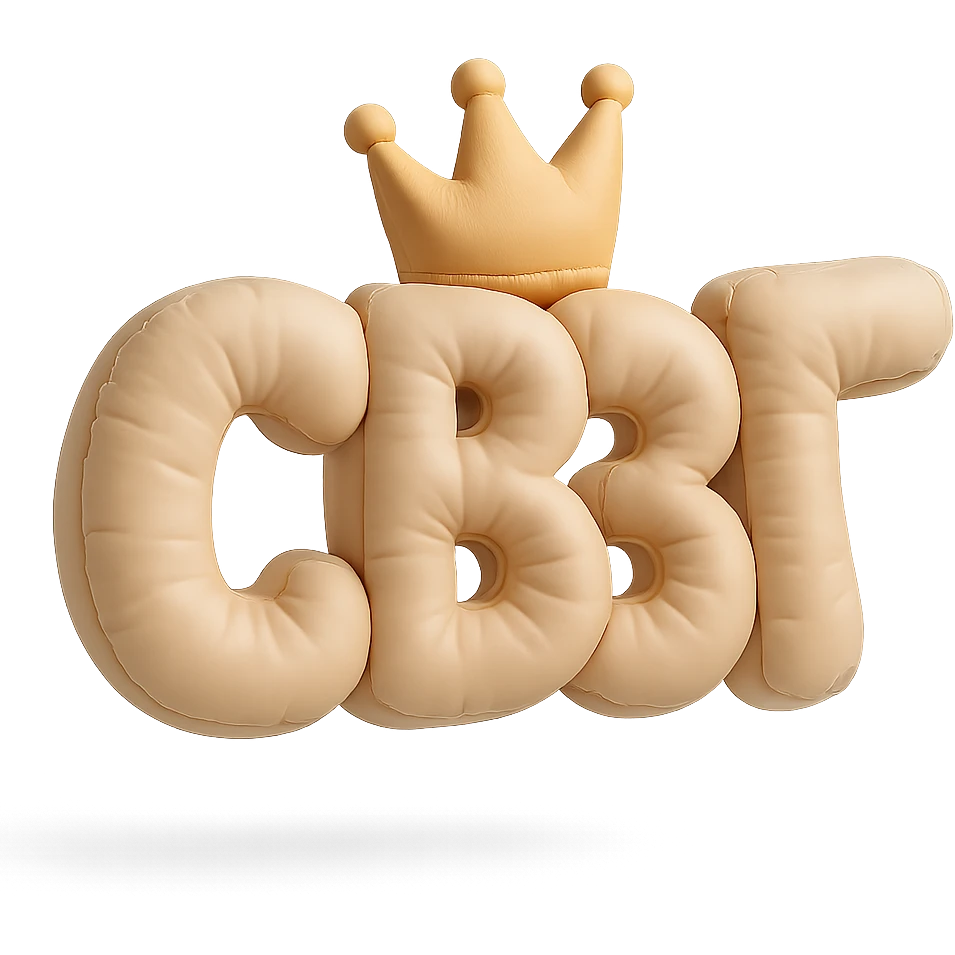bold and playful text 'СВЭГ' with a gold crown on top, cushion style, no background emoji