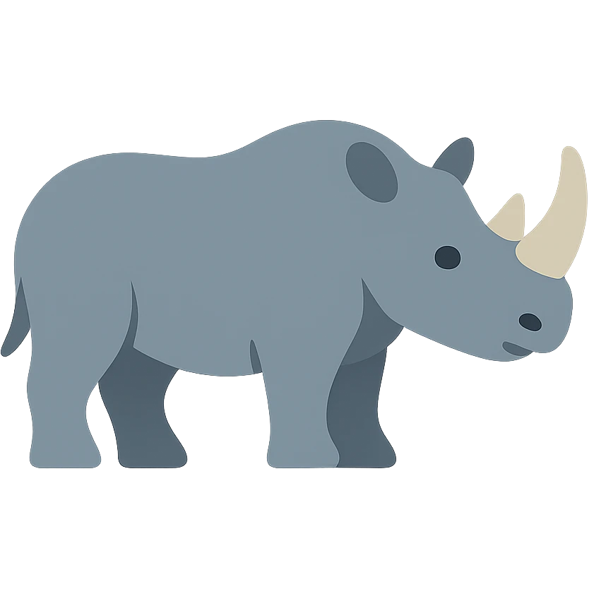 Rhino emoji