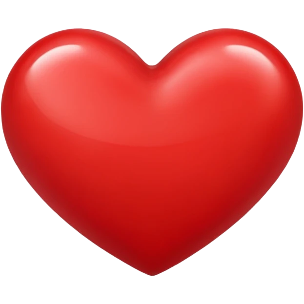 red heart emoji
