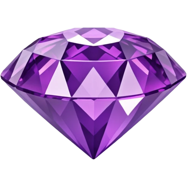purple cian diamond emoji