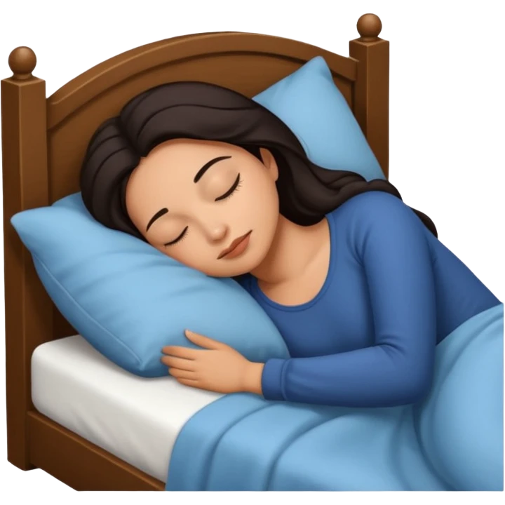 Latina baddie sleeping emoji