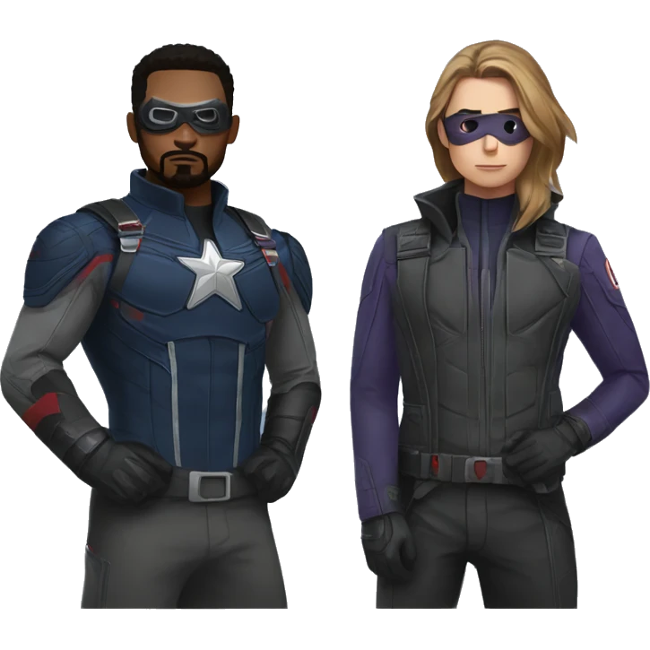 Falcon and Winter Soldier  emoji