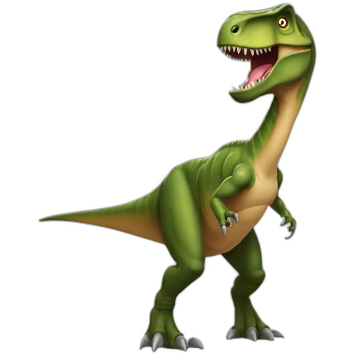 tyrannosaurus Rex with long arms emoji
