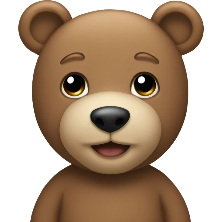 Teddy bear emoji