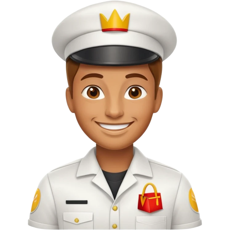 McDonald’s worker emoji