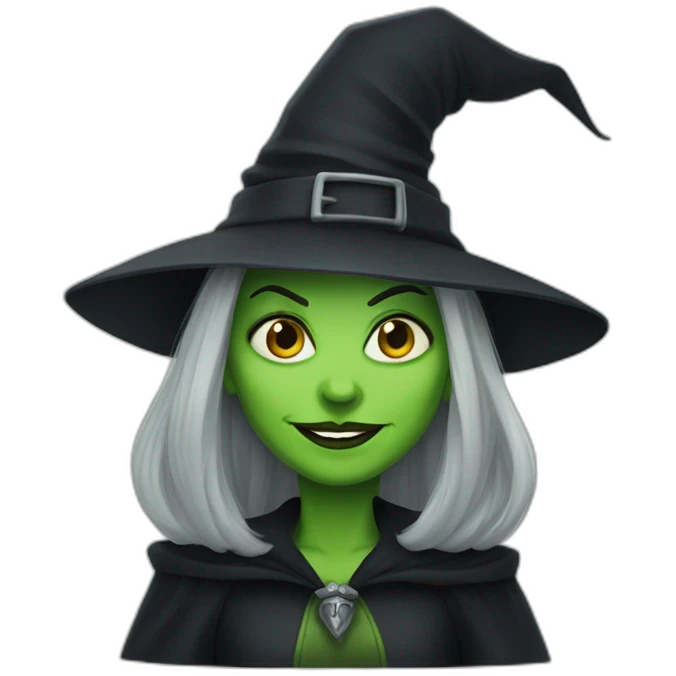 Wicked witch emoji