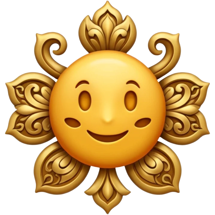 image of something complex turning into something simple emoji