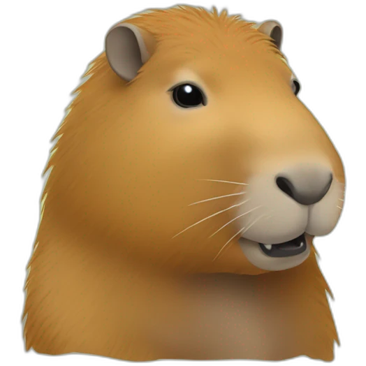 capybara 70s disco emoji