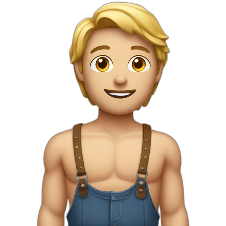 Nico robine nue avec une bierre à la main emoji
