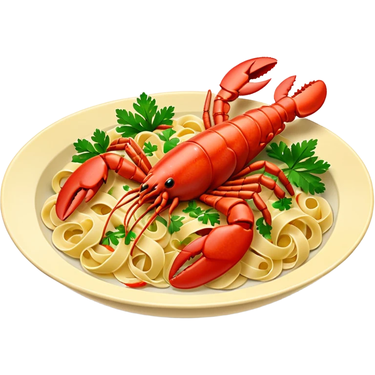 lobster pasta emoji