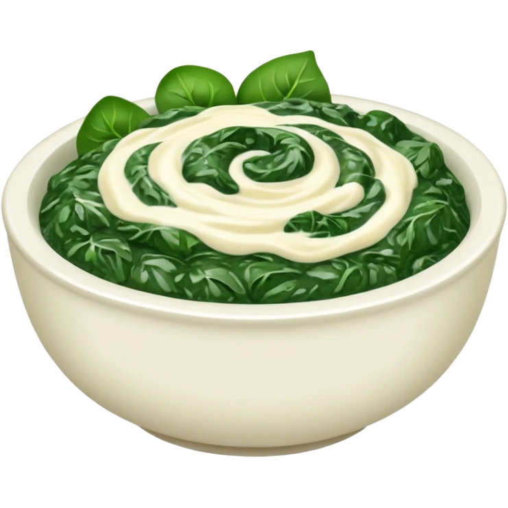 creamed spinach emoji