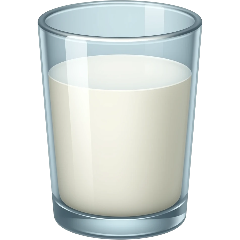 Glass of Milk emoji