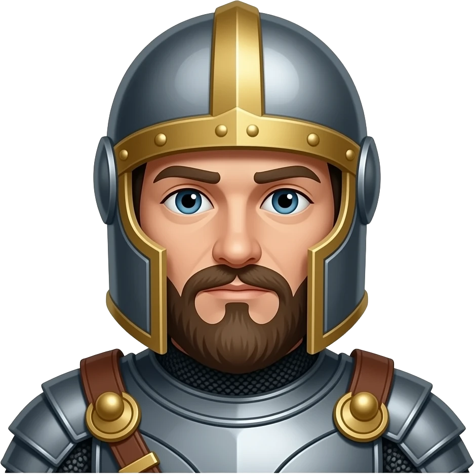 Un soldado medieval emoji