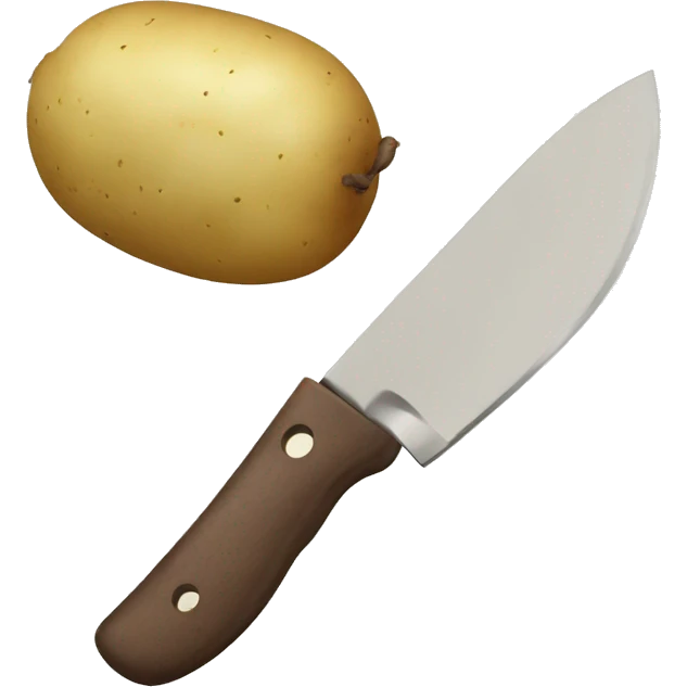 potato knife emoji