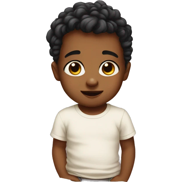 so cute baby emoji