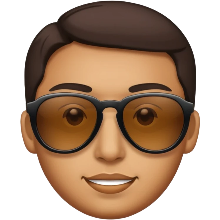 face normal with sunglasses emoji