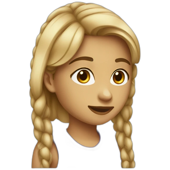 Fille qui se nomme sara emoji