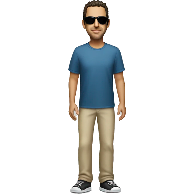 adam sandler full body wearing sunglasses  emoji