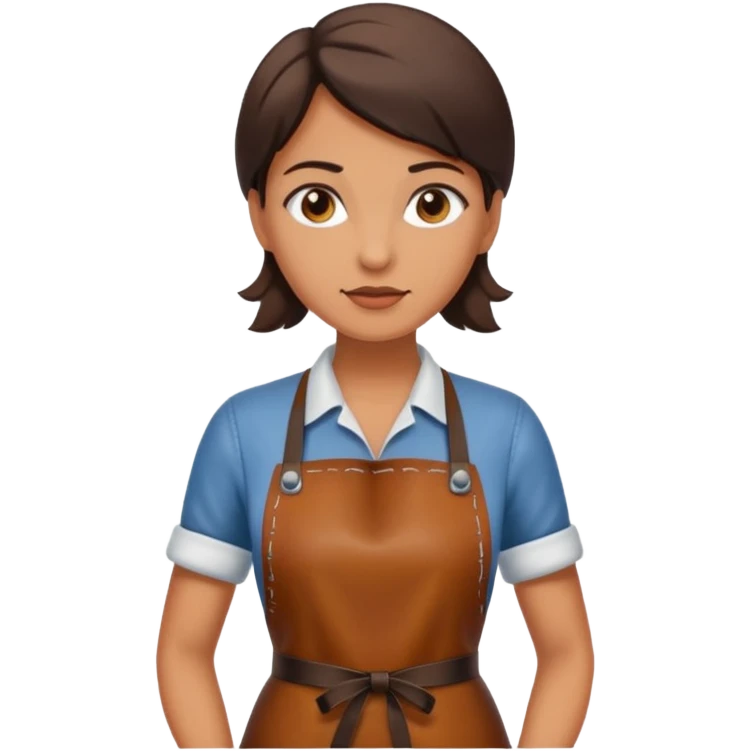 Leather Craft Worker woman  emoji