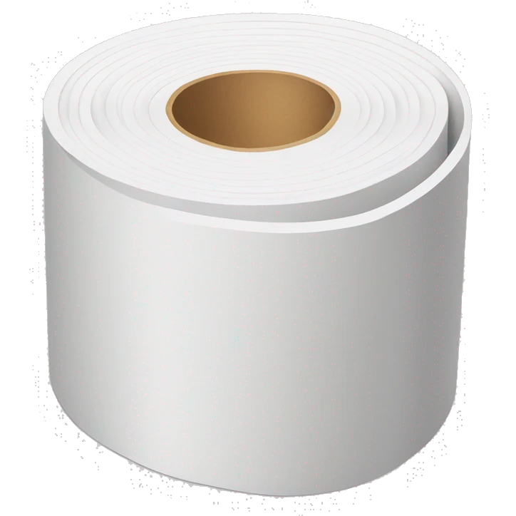 thick foam white paper roll emoji