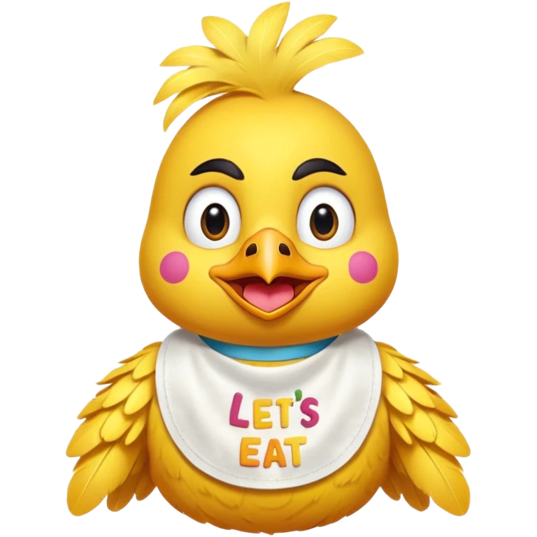 Chica from Five Nights At Freddy's Movie emoji