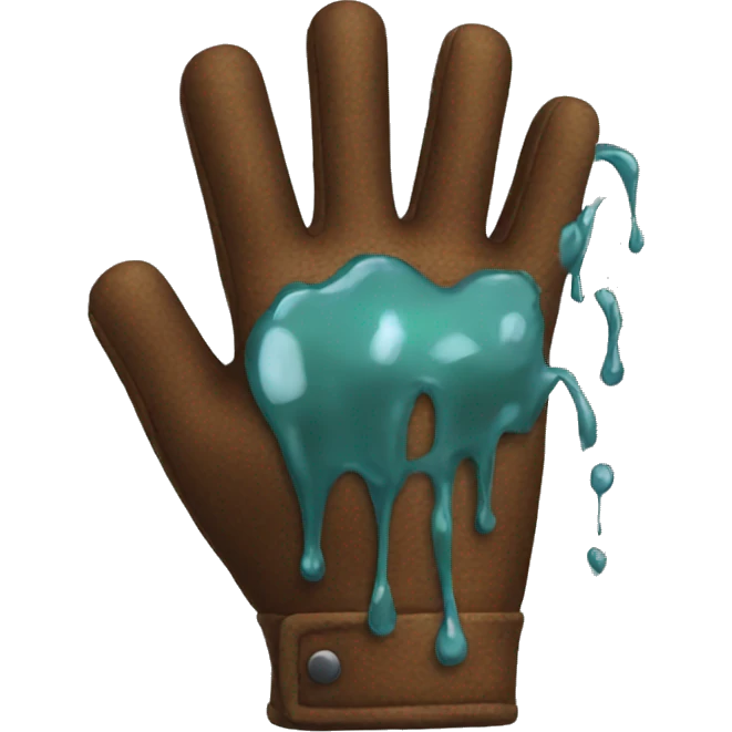 Guantes drip emoji