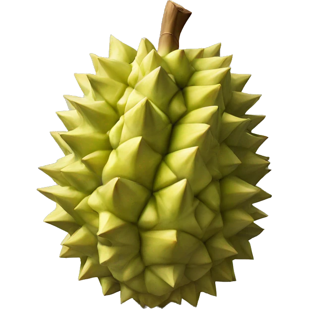 Durian fruit emoji