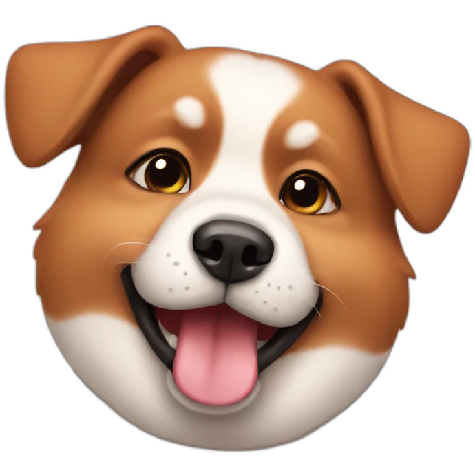 cheeks dog emoji